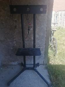 TV stand on wheels