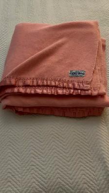 Wool Blanket T Eaton  Co. Pink - Photo 2