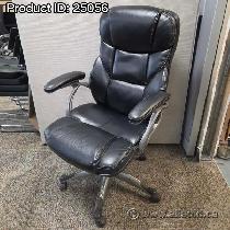 Staples Osgood Bonded Leather High-Back Task Meeting Chair