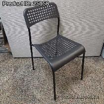 Ikea Adde Stacking Black Student Guest Chair