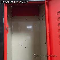 Republic Bank of 4 Doors Black   Red Double Tier Storage Locker - Photo 3