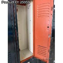Republic Bank of 6 Doors Black Double Tier Storage Locker - Photo 2