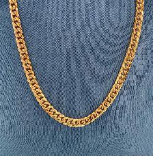 10k yellow gold cuban link chain R1 - Photo 8