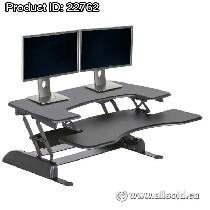 Varidesk Black Height Adjustable Desktop Sit Stand Pro Plus 36'
