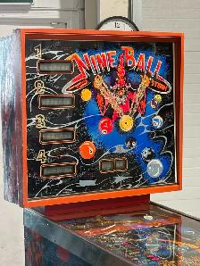 Stern Nine Ball Pinball Machine - Rare, Mostly Working - Photo 4
