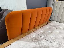 Orange double sized bedframe