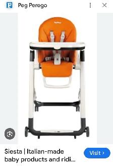 Peg Perego Highchair-Half the retail price! - Photo 4