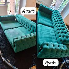 sofa nettoyage cleaning tapis vitres cleaning carpet sofa window - Photo 4