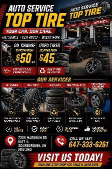 New & Used Tires   Oil Change