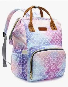 Sac à dos à langer LIMHOO, sac de soins pour bébé imperméable