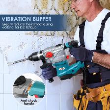 New 1 1/4" Heavy Duty Rotary Hammer Drill For Sale - Photo 3