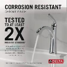 Brand New Delta Chrome Bathroom Faucet For Sale - Photo 3