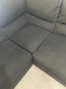 Grey Sectional Sofa with Pull-Out Bed - Photo 5