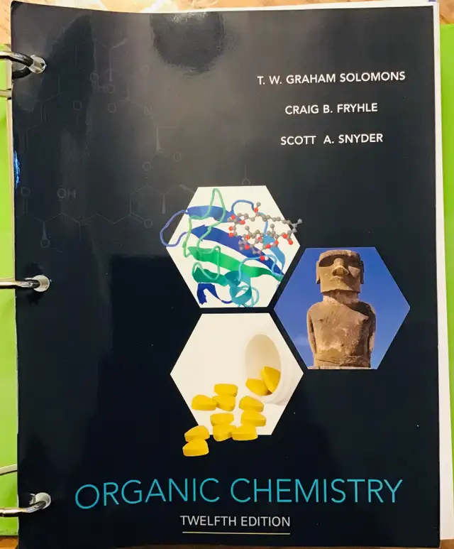 Organic Chemistry by T.W. Graham Solomons, 12th Edition