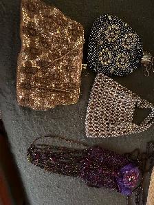 Vintage Cocktail Bags With Bling