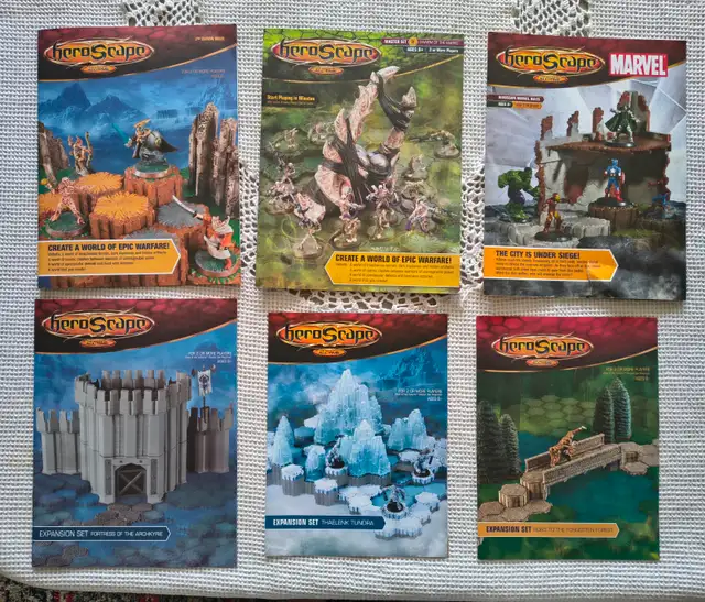 Heroscape 2nd Edition Collection of Various Sets and Expansions