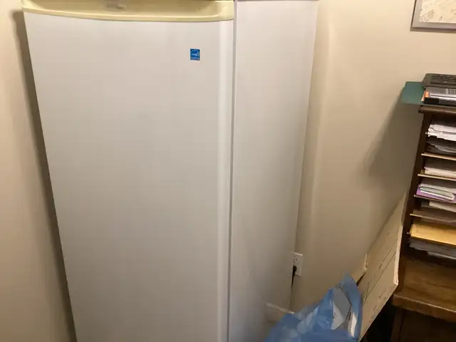 upright freezer
