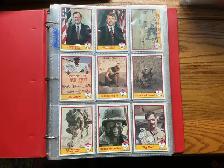1991 Pacific Operation Desert Shield 110 Trading Cards Binder ! - Photo 2
