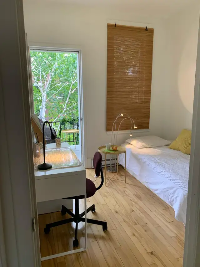 Chambre meublée avec balcon privé - Verdun - 650$ tout inclus