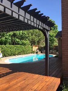 Deck Refinishing- Sand and Stain
