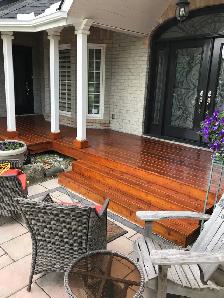 Deck Refinishing- Sand and Stain - Photo 4