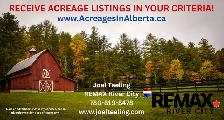 RECEIVE ACREAGE LISTINGS FOR SALE IN YOUR CRITERIA!