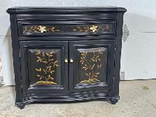 Gorgeous Serprntine  Credenza  with Floral Gold Accents - Photo 2