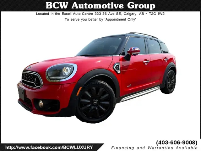 2019 MINI Countryman Cooper S AWD Certified Nicely Equipped