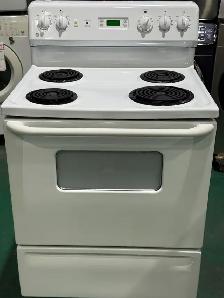 Reconditioned GE Coil Top Stove (S4365) $395 Free Delivery