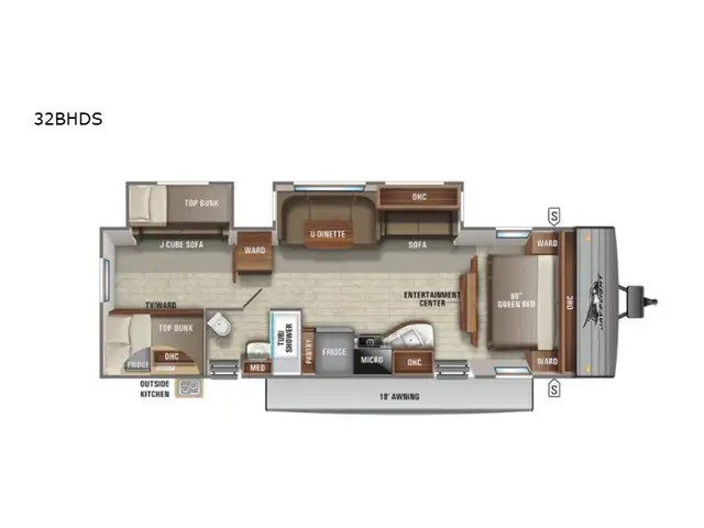 2021 Jayco Jay Flight 32BHDS