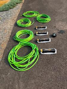 Hoses, Sprinklers, 4-Zone Timer