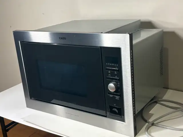 AEG MicroMat-Duo Built-In Microwave/Grill - Tested Working