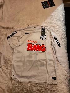 NEW LONG SLEEVE SANTOS HOME NEYMAR JERSEY