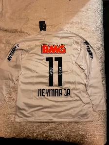 NEW LONG SLEEVE SANTOS HOME NEYMAR JERSEY - Photo 2