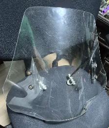 VINTAGE MOTOPLEX MOTORCYCLE WINDSHIELD –UNIVERSAL – DOT APPROVED