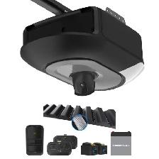 Garage Door Garage Door Chamberlain 1 HP Belt Drive Smart Garage