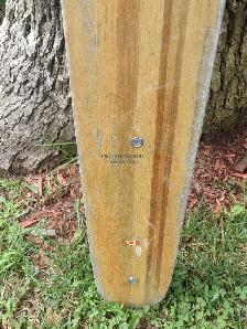 Vintage wood 68' Aqua Rite Waterski S2000 Standard - Photo 4