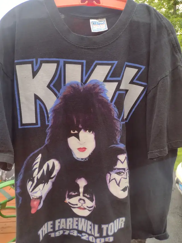 KISS farewell tour 1973-2000 concert tee-shirt size XL