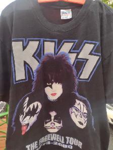 KISS farewell tour 1973-2000 concert tee-shirt size XL - Photo 3