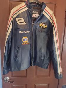 Budweiser leather jacket size medium Dale Earnhardt Jr - Photo 7