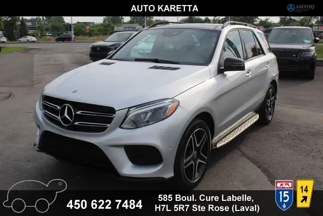2018 Mercedes-Benz GLE GLE400 4Matic Sport AMG Night pack panora