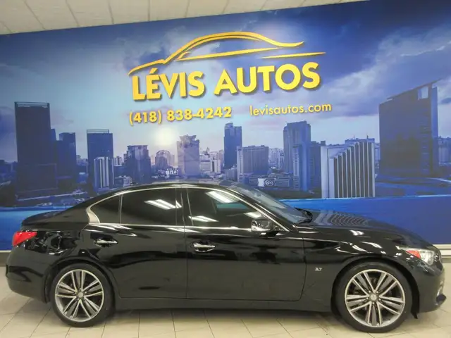 INFINITI Q50 2015 V-6 3.7 LITRES AWD 328 HP GPS NAVIGATION CUIR