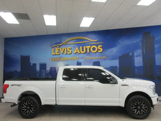 FORD F150 2019 LARIAT SPORT V-8 5.0 LITRES COYOTE 4X4 GPS TOIT P