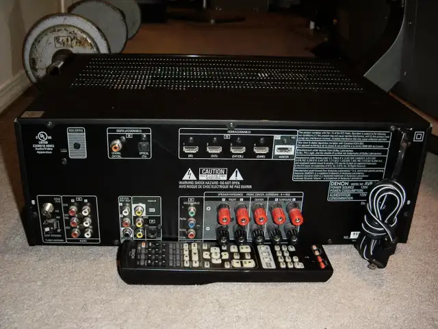 DENON HDMI RECEIVER, $325.