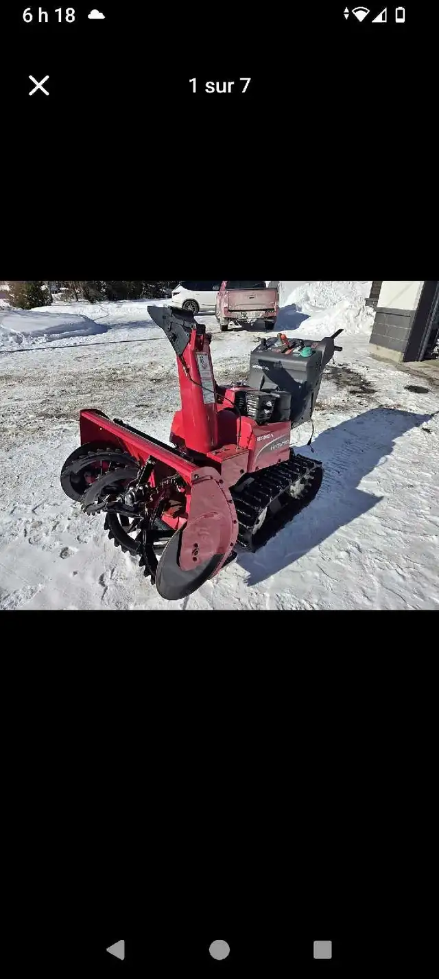 souffleuse honda