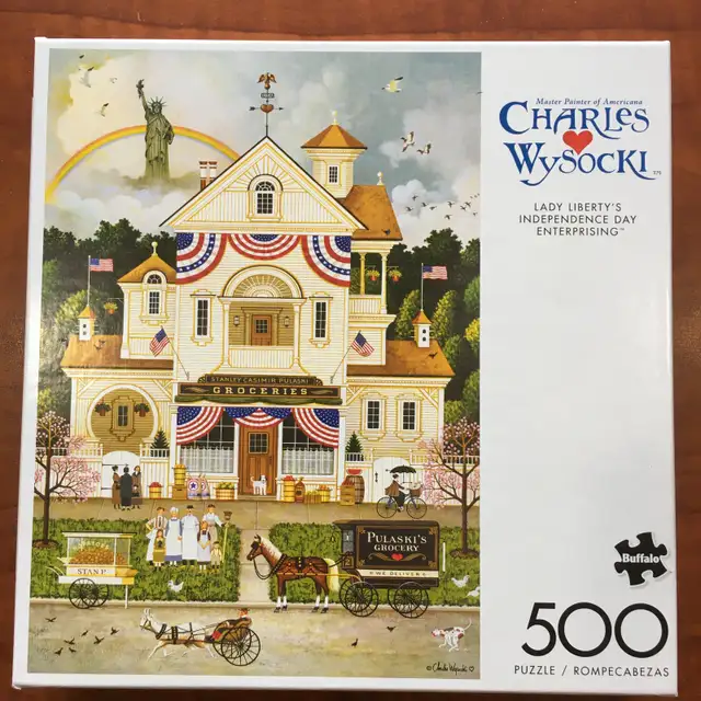 Casse-têtes (10 CT), 500 & 550 pièces (noVI)