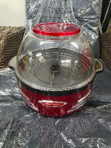 Nostalgia SP300RETRORED 6-Qt. Stirring Popcorn Popper NEW