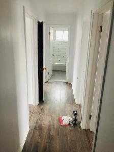 4 1/2 avec 2 chambres fermées et électroménagers