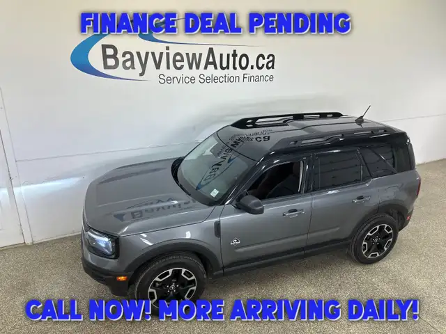 2024 Ford Bronco Sport Outer Banks - 4WD/36KM/SADDLE LEATHER/TEC