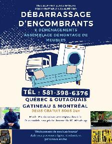 Aide au Déménagement, Manutention & Assemblage de Meubles